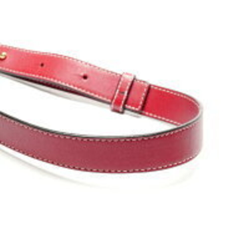 LOEWE Hammock Leather Shoulder Bag Red - Picture 12 of 13